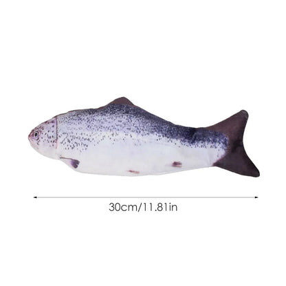Cats Toy Fish USB Charger Toys for Cats Interactive Electronics Realistic Pet Cats Chew Cats & Dogs Products Home Accessories