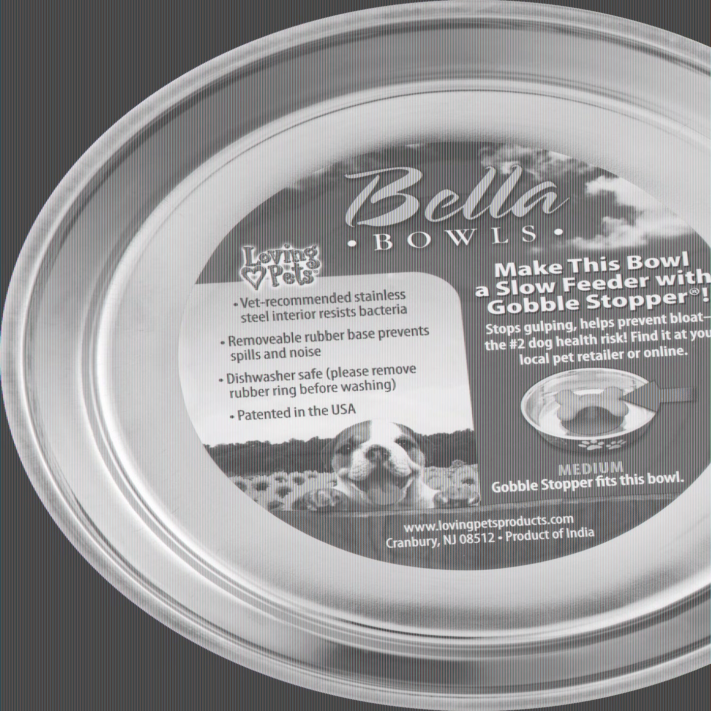 Loving Pets Classic Dog Bowl Paparazzi Pink, MD