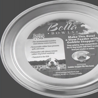 Loving Pets Classic Dog Bowl Paparazzi Pink, MD