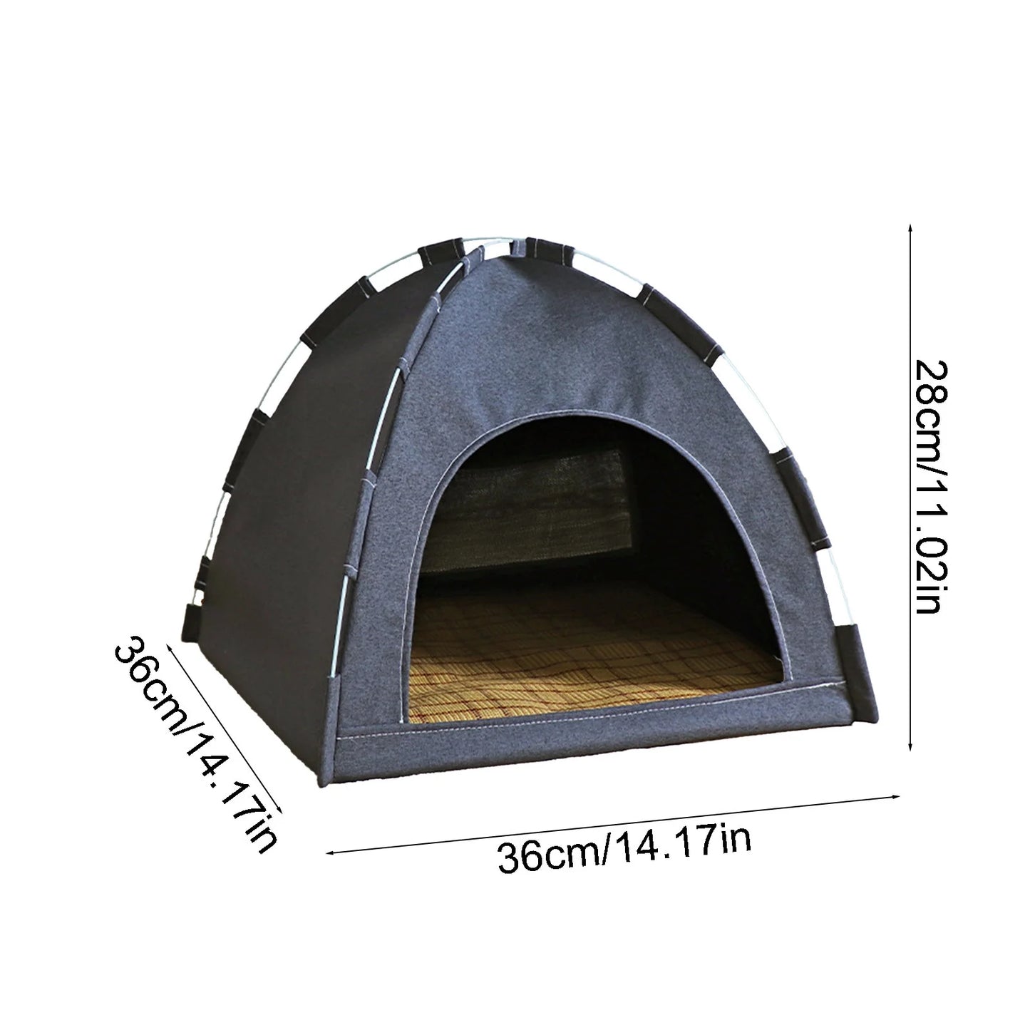 FAMTKT Foldable Pet Tent, Universal Pet Nests for Indoor Cats, Dog Tent, Pet Tent, Portable Cats Tent Bed for Outdoor Cats Cave Cats Houses