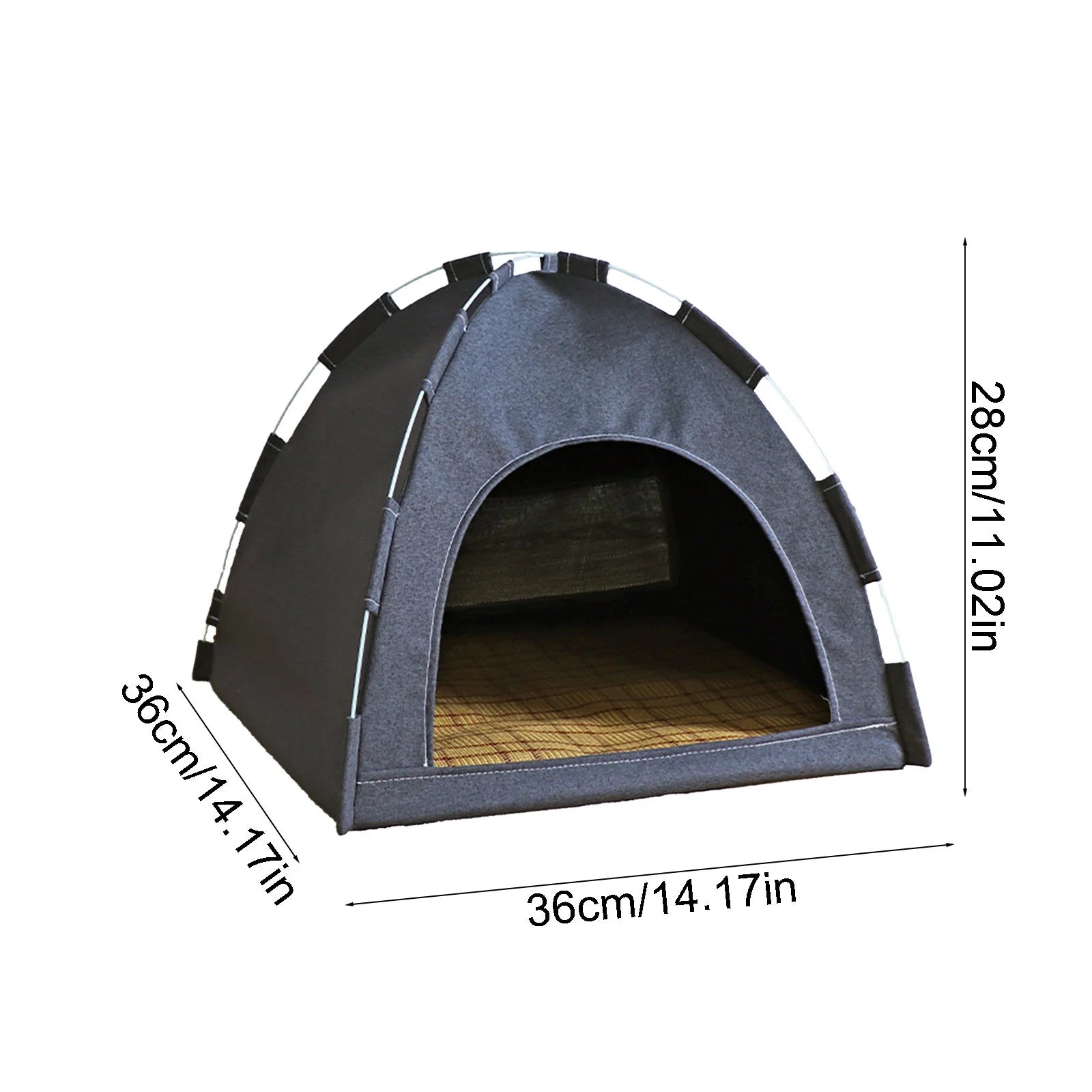 FAMTKT Foldable Pet Tent, Universal Pet Nests for Indoor Cats, Dog Tent, Pet Tent, Portable Cats Tent Bed for Outdoor Cats Cave Cats Houses