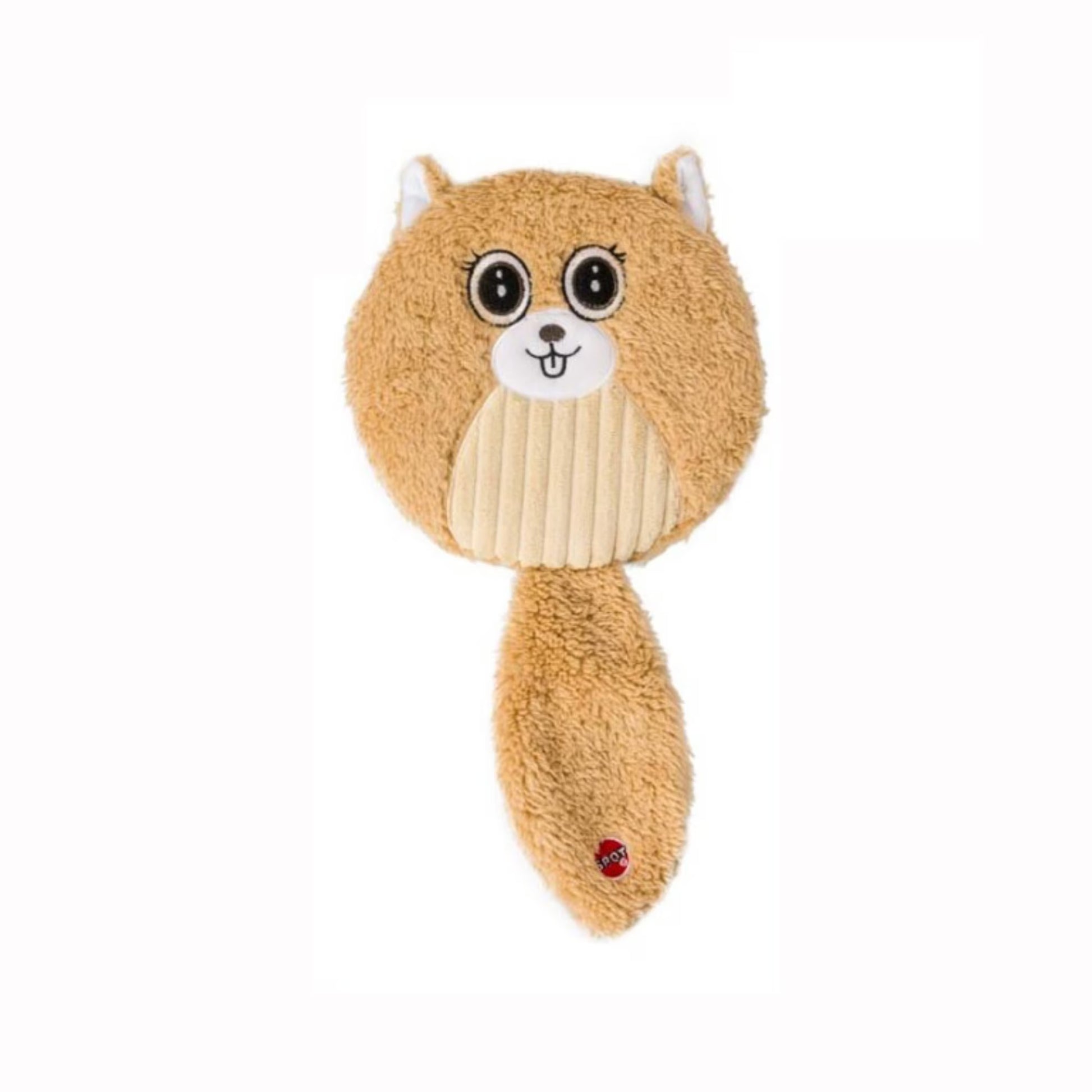 Spot Flat Jax Dog Toy with Durable Squeaker and Flappy Tails for Pets